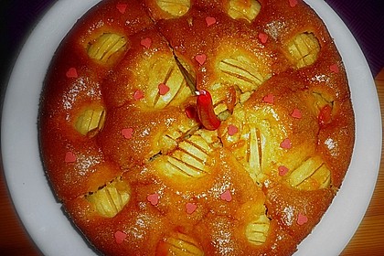 Einfacher versunkener Apfelkuchen 27