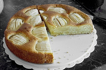 Einfacher versunkener Apfelkuchen 9