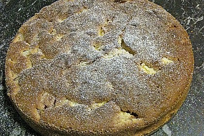 Einfacher versunkener Apfelkuchen 49