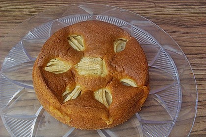 Einfacher versunkener Apfelkuchen 16