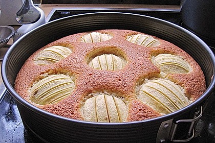 Einfacher versunkener Apfelkuchen 3