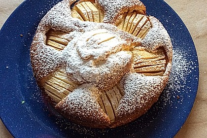 Einfacher versunkener Apfelkuchen 39