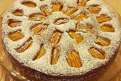 Einfacher versunkener Apfelkuchen 15
