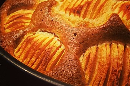 Einfacher versunkener Apfelkuchen 46
