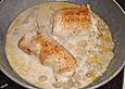 Putenrouladen mit Mozzarella