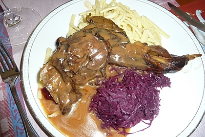 Geschmorter Wildhase 3
