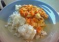 Pute mit Wei&szlig;kohl / Wei&szlig;kraut