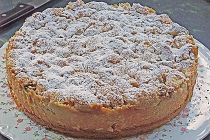 Rhabarberkuchen mit Vanillecreme und Streusel 93