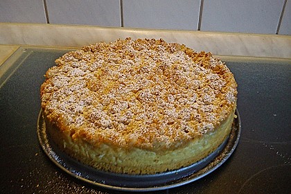 Rhabarberkuchen mit Vanillecreme und Streusel 143