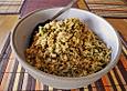 Huhn in Walnuss - Sauce