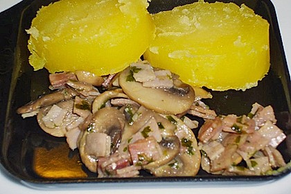 Champignon - Schinken  Raclette