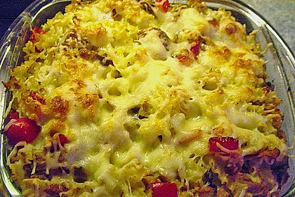 Nudel - Thunfisch - Auflauf