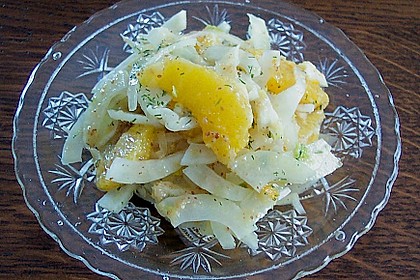 Orangen - Fenchel - Salat