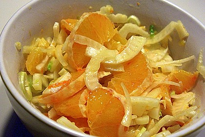 Orangen - Fenchel - Salat 3