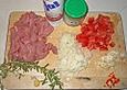 Schweine - Geschnetzeltes mit Meerrettich