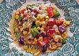 Vegetarischer, w&uuml;rziger Paprikaauflauf