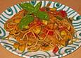 Spaghetti in Zucchini-Thunfisch Sauce