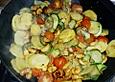 Kartoffelgratin mit Gem&uuml;se und Cashewn&uuml;ssen