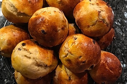 Quark-Rosinenbrötchen 5