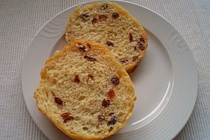 Quark-Rosinenbrötchen 6