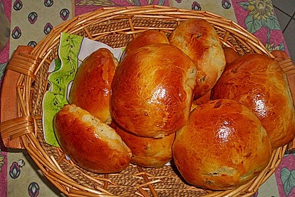 Quark-Rosinenbrötchen 15