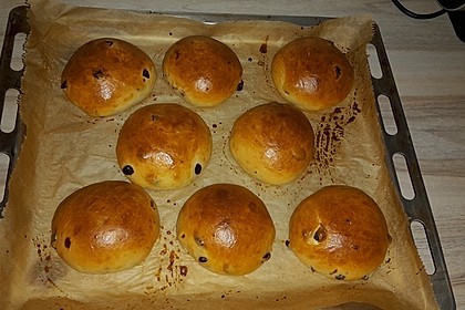 Quark-Rosinenbrötchen 12