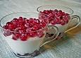 Kokoscreme mit Ribisel