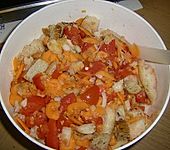 Schneller Fenchelauflauf mit Tomaten und altem Brot (Bild)