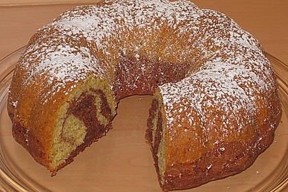 Zucchini-Marmor Gugelhupf 1