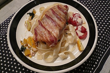Lachs im Nudelbett 4