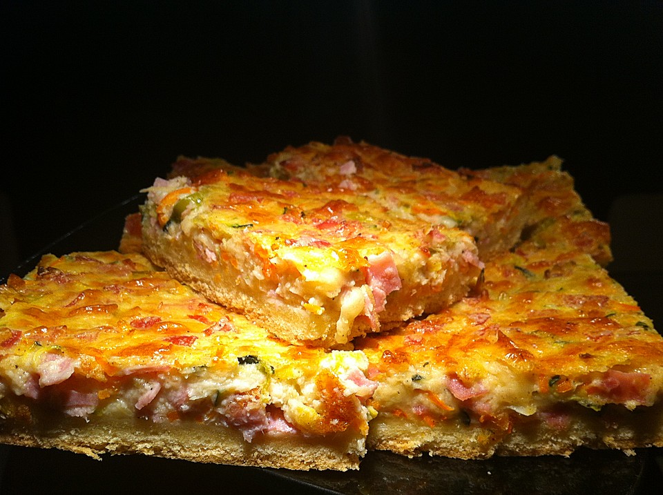 Gemüse-Quark-Quiche