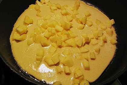 Apfelschmarrn mit Nussnougatsauce 1