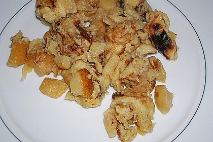 Apfelschmarrn mit Nussnougatsauce 5