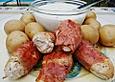 H&auml;hnchenbrust mit frischen Kr&auml;utern und Parmaschinken