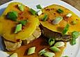 Mango in scharfer Salsa mit ged&uuml;nstetem Thunfischfilet