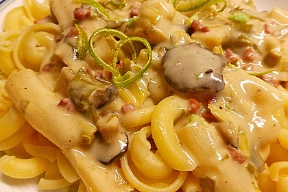Linguine mit Kokos-Limetten Sauce 12