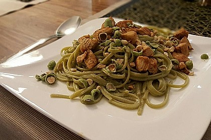 Linguine mit Kokos-Limetten Sauce 9