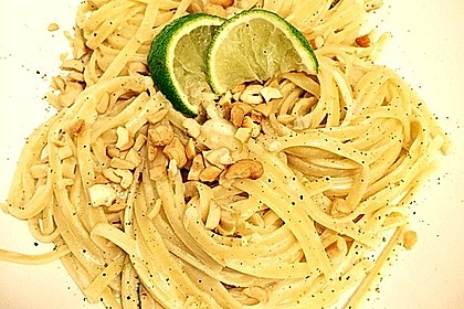 Linguine mit Kokos-Limetten Sauce 2