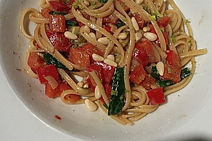 Linguine mit Kokos-Limetten Sauce 15