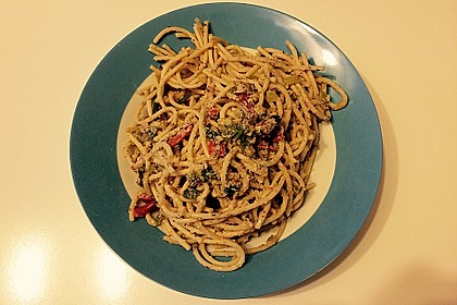 Linguine mit Kokos-Limetten Sauce 17