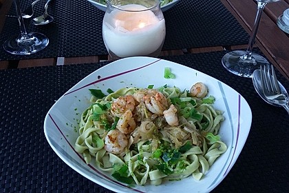 Linguine mit Kokos-Limetten Sauce 16