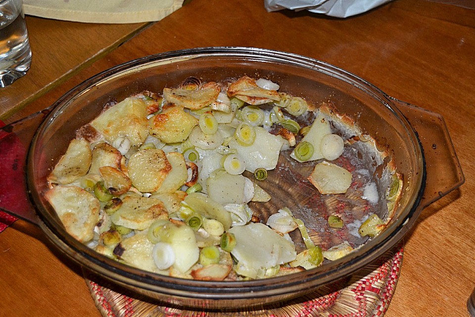 Vegetarischer Kartoffel-Porree Auflauf (Rezept mit Bild) | Chefkoch.de