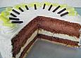 Schoko-Zitronen Sahnetorte