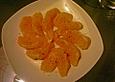 Orangenspalten mit Orangenbl&uuml;tenwasser