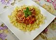 Pasta mit Tomaten-Hackfleisch-Gem&uuml;sesauce