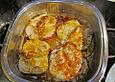 Glasierte Schmetterlingsschnitzel