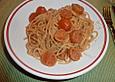 Nudeln mit frischer Tomaten-Sahne Sauce