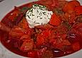 Vegetarischer Borschtsch