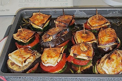 Gem&uuml;set&uuml;rmchen mit Ziegenk&auml;se und Honig 2