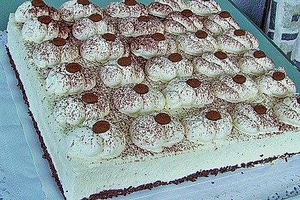 Cappuccino Sahnecreme-Torte 1